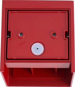 Lampada da parete moderna da esterno rosso scuro con LED IP54 - Edwin