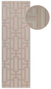 Passatoia beige 80x240 cm Perles Onyx – Elle Decoration