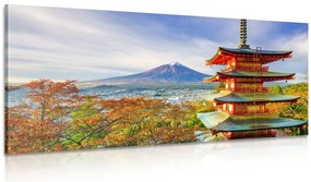 Stampa su tela – Vista sulla Pagoda Chureito e sul Monte Fuji