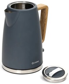 Bollitore 1,7 l 2400W/230V acciaio inox/grigio