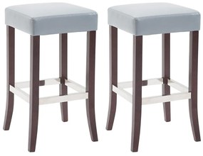 2er Set Barhocker Venta Kunstleder cappuccino