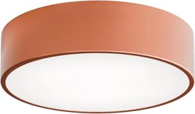 Plafoniera da soffitto con sensore CLEO, 2xE27/24W/230V, Ø 30 cm, finitura rame