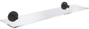GROHE 412022430 - Mensola in vetro START 530 mm nera