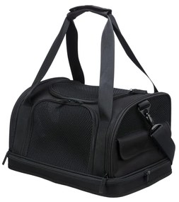 Trixie trasportino per cani da aereo fly 45x28x25 cm nero