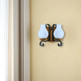 Brilagi - Applique ROATA APLICA 2xE14/40W/230V faggio