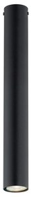 Plafoniera TECNO 1L da soffitto base GU10 Nera