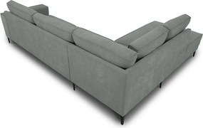 Divano angolare in grigio scuro (con penisola a sinistra) Copenhagen – Scandic