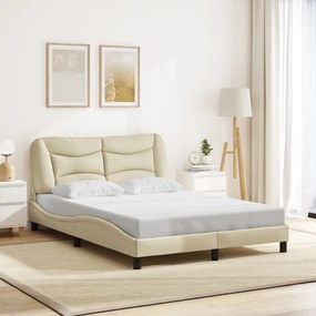Giroletto Senza Materasso Crema 140x200 Cm İn Tessuto /