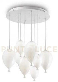 Lampada a sospensione clown sp8 bianco