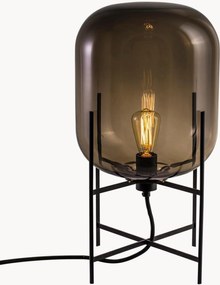 Lampada da tavolo a LED in vetro soffiato Oda