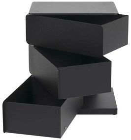 Cassettiera in metallo nero 37x54,5 cm Joey - Spinder Design