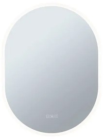 Mirra LED Illuminated Mirror IP44 Dim. Oval Mirror/Bianco - Paulmann