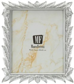 Cornice Leavy Silver Cm 27X2X32,3 Misura Interna Cm 20X25