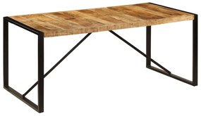 Tavolo da Pranzo 180x90x75 cm in Legno Massello di Mango