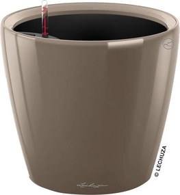 Vaso autoirrigante Classico Premium LECHUZA in polipropilene tortora H 47 x ø 50 cm
