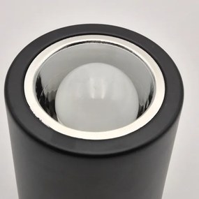 Faretto LED TACO 1xE27/15W/230V nero