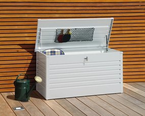 Baule BIOHORT 130 in acciaio bianco L 134 x H 71 x P 62 cm