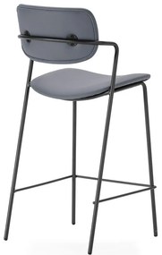 Set di sgabelli da bar grigio scuro 2 pz (altezza seduta 68 cm) Maika - Marckeric
