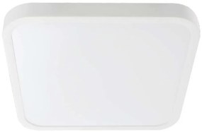 Plafoniera LED bagno 18W 230V IP44 4000K 25x25 cm bianco