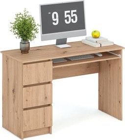 Scrivania Cino in quercia Artisan – 120x50x77 cm