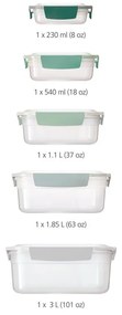 Set di contenitori per alimenti 5 pz Nest Lock - Joseph Joseph