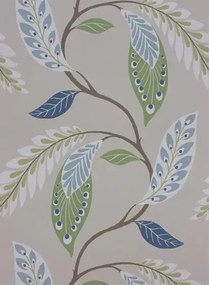 Tapete Fontibre von Osborne & Little - Blue/ Green