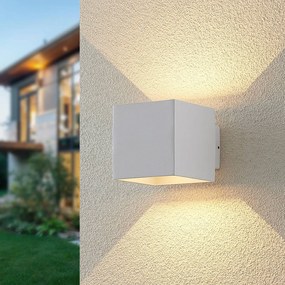 ELC Esani applique LED da esterni, bianco