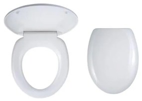 FERRO - Sedile per WC in Duroplast/bianco