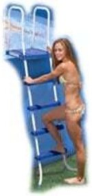 Scala a scomparsa in alluminio con altezza di 122 cm, portata elevata e design compatto