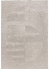 benuta Nest Tappeto Tacoma Grigio chiaro 160x230 cm - Tappeto design moderno soggiorno