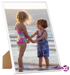 vidaXL Cornici Foto Collage 3 pz Parete o Tavolo Bianche 50x70cm MDF
