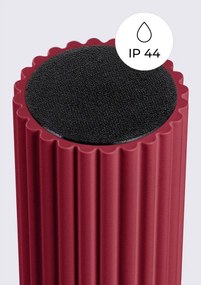 Plafoniera burgundy con paralume in vetro ø 12 cm Orbital – Sollux