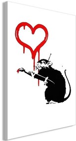 Quadro Love Rat (1 Part) Vertical