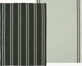 Set di 2 strofinacci in cotone Soft