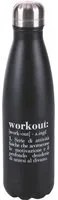 Bottiglia termica 500 ml scritta workout Victionary