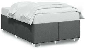 Giroletto Senza Materasso Grigio Scuro 120x190 Cm İn Tessuto /