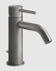 Miscelatore Monocomando Lavabo con Piletta e flessibili Steel Brushed Flessa 54001 Gessi