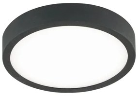 Orion DL 7-657/14 - Plafoniera LED BULLY LED/12W/230V diametro 14 cm nero