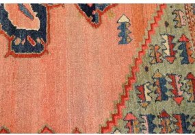 Antik Stilizzato Salmone Blu 175x185 Cm