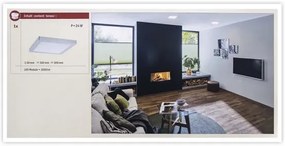 Paulmann 71024 - LED/22W Plafoniera ABIA 230V cromo opaco