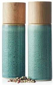 Set macina pepe e sale verde in ceramica 2 pz Gastro Green – Bitz