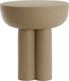 Tavolino rotondo in metallo ø 46 cm Mikola - Light &amp; Living