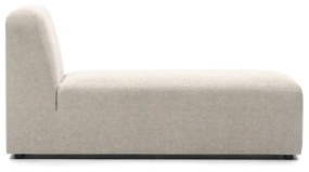 Kave Home - Modulo Neom chaise longue beige 152 x 75 cm