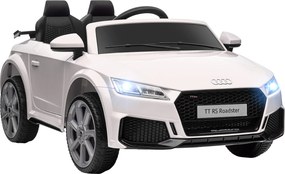 Macchina Elettrica per Bambini 12V con Licenza Audi TT Bianco...