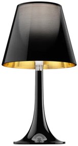 Flos Miss K Lampada da tavolo 43 cm a luce diffusa nero alluminato