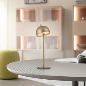 Schöner Wohnen 19244-12 - Lampada da tavolo dimmerabile a LED BELLIS LED/2,5W/5V IP54, oro