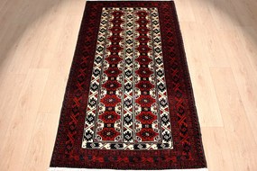 Beluch Tappeto 100x190 (Iran) Annodato A Mano