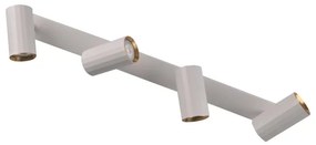 Faretto NICEA 4xGU10/10W/230V bianco