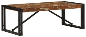 Tavolino Salotto Multicolore 100x50x35 Cm Legno Recupero /