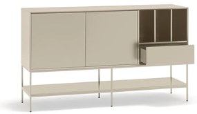 Cassettiera color crema 166x98x45 cm Platt – Teulat